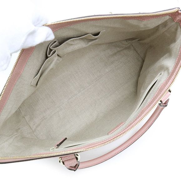 Gucci Interlocking GG Diagonal Shoulder Tote Bag Pink - Picture 3 of 12